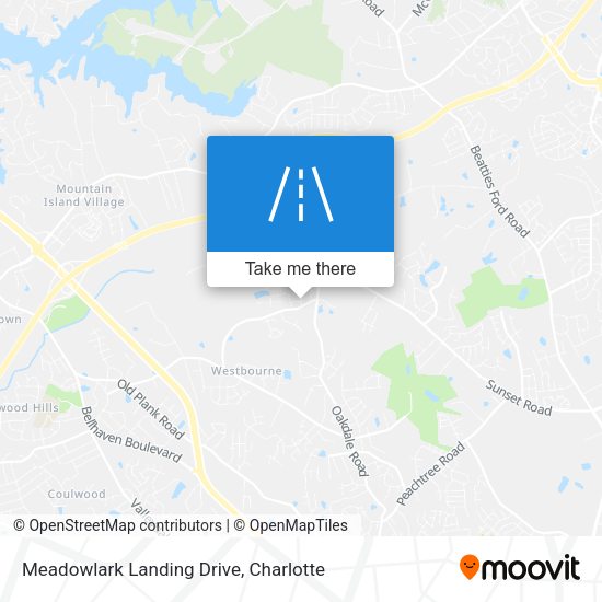 Mapa de Meadowlark Landing Drive