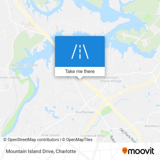 Mapa de Mountain Island Drive