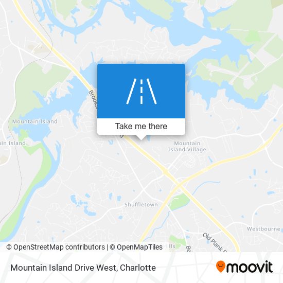 Mountain Island Drive West map