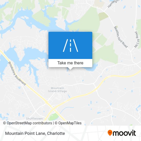 Mapa de Mountain Point Lane