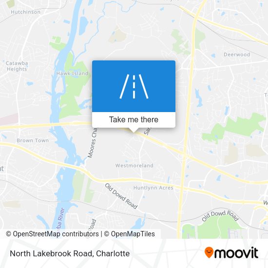 Mapa de North Lakebrook Road