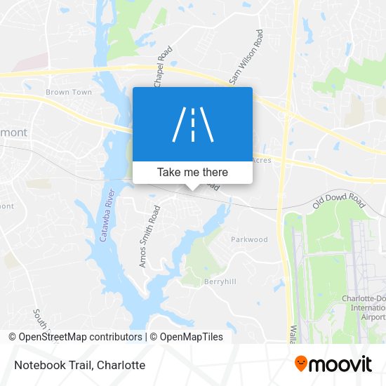 Mapa de Notebook Trail