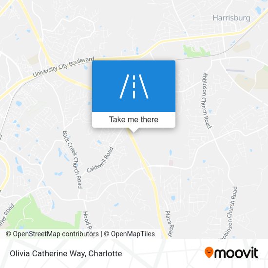 Olivia Catherine Way map