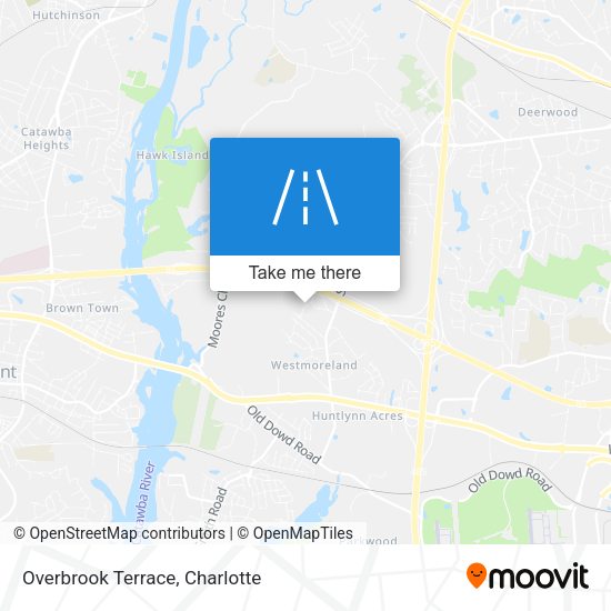 Overbrook Terrace map