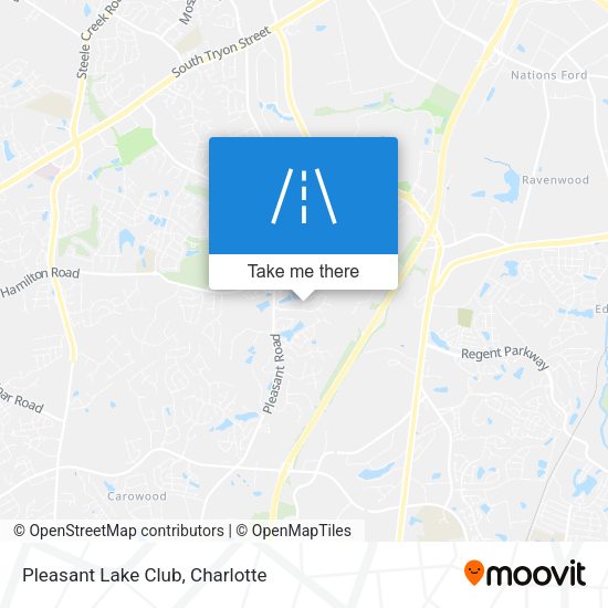 Pleasant Lake Club map