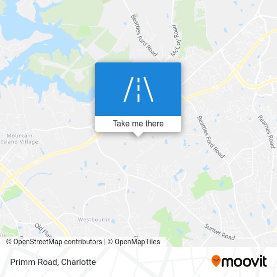 Mapa de Primm Road
