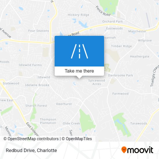 Mapa de Redbud Drive