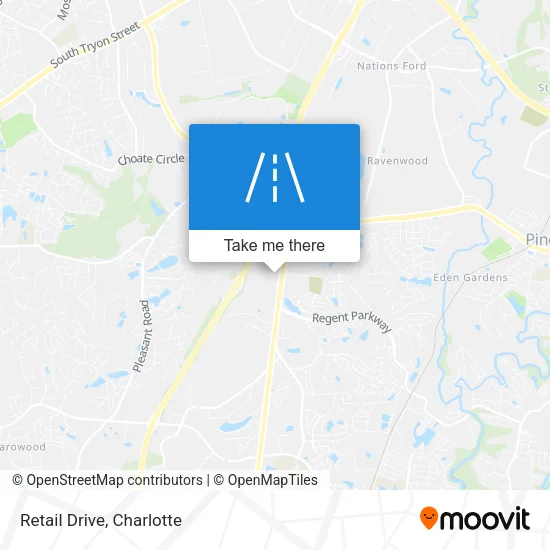 Retail Drive map