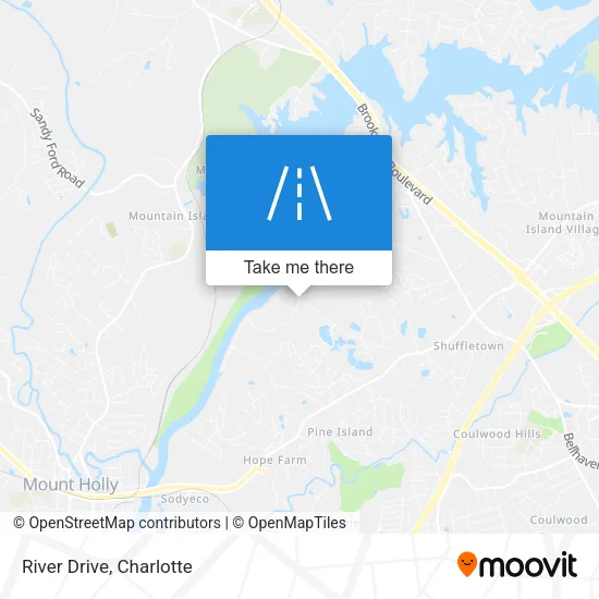 River Drive map