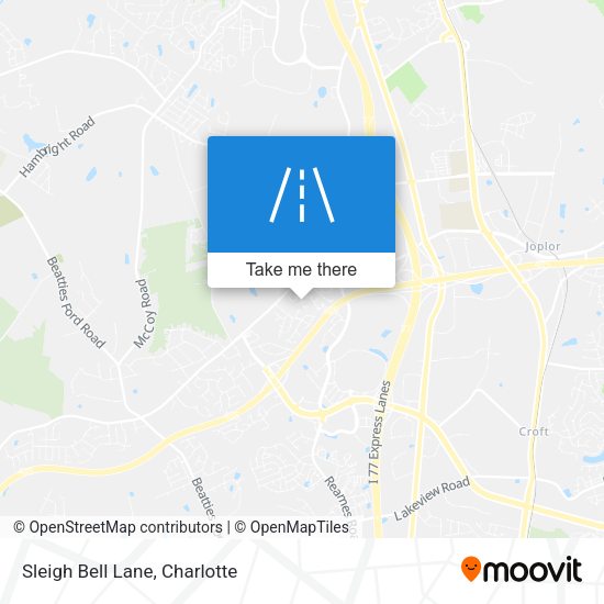 Mapa de Sleigh Bell Lane