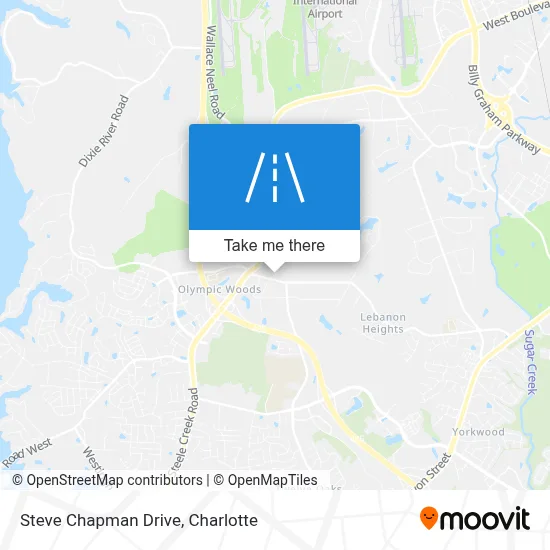 Steve Chapman Drive map