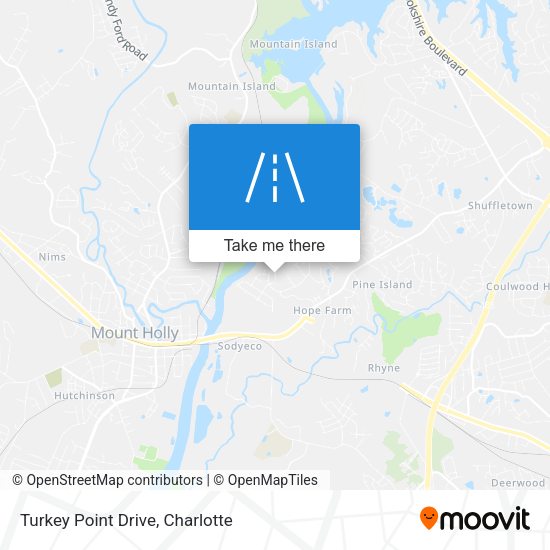 Mapa de Turkey Point Drive