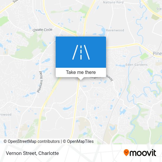 Mapa de Vernon Street