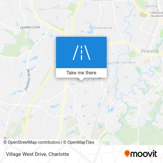 Village West Drive map