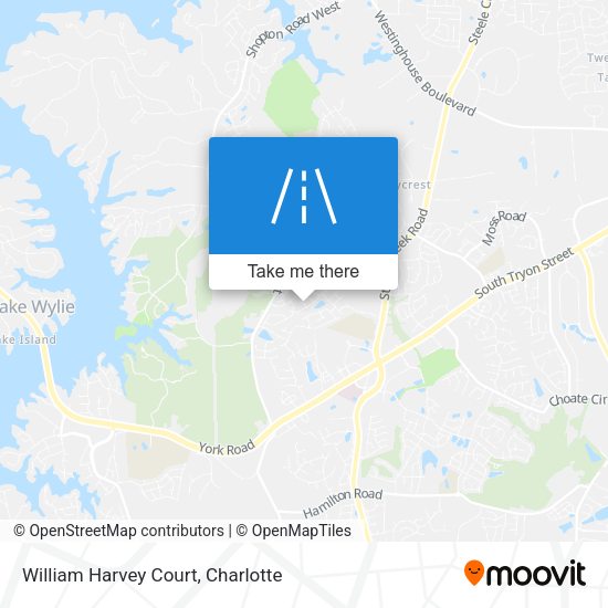 William Harvey Court map