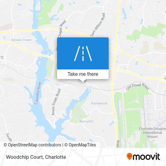 Mapa de Woodchip Court