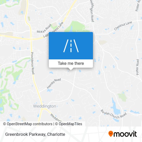 Mapa de Greenbrook Parkway