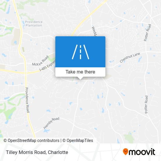Tilley Morris Road map