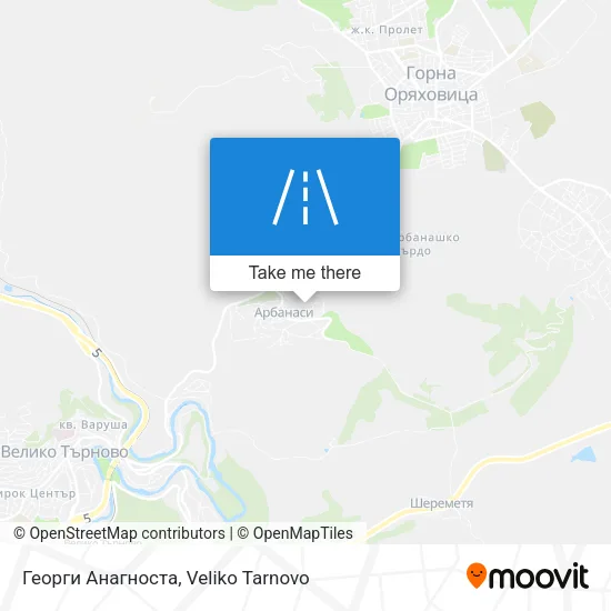 Карта Георги Анагноста