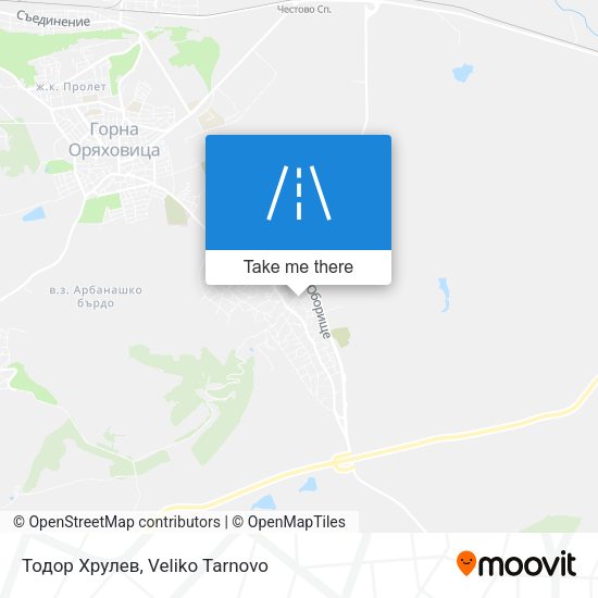 Тодор Хрулев map