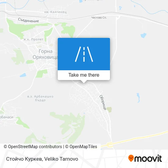 Карта Стойчо Куркев