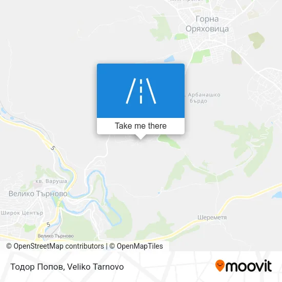Карта Тодор Попов