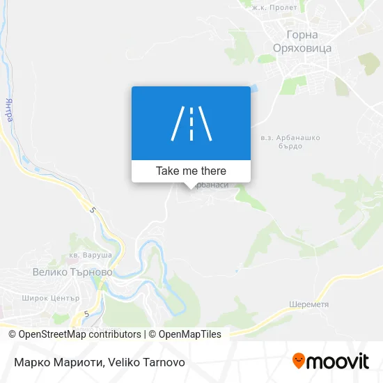 Карта Марко Мариоти