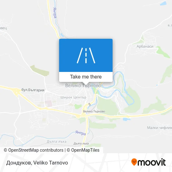 Карта Дондуков