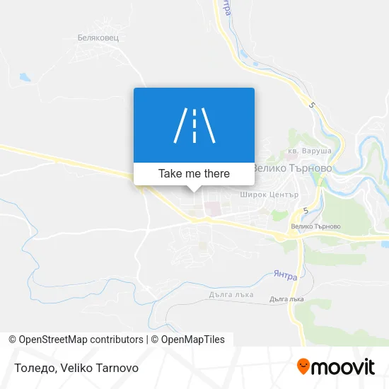Карта Толедо