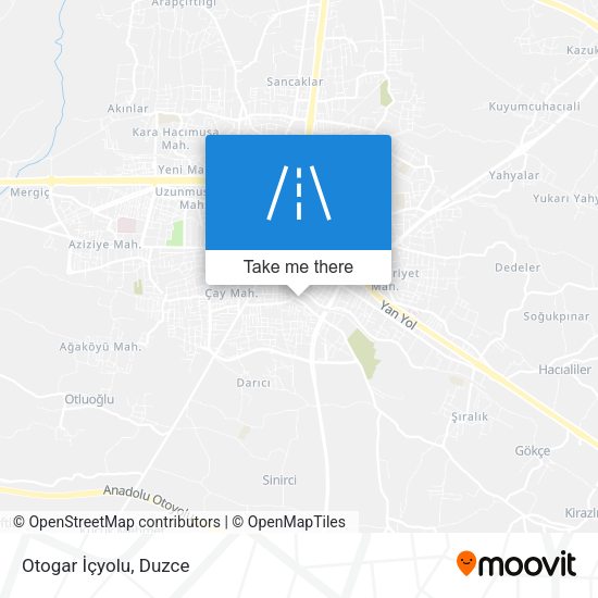 Otogar İçyolu map