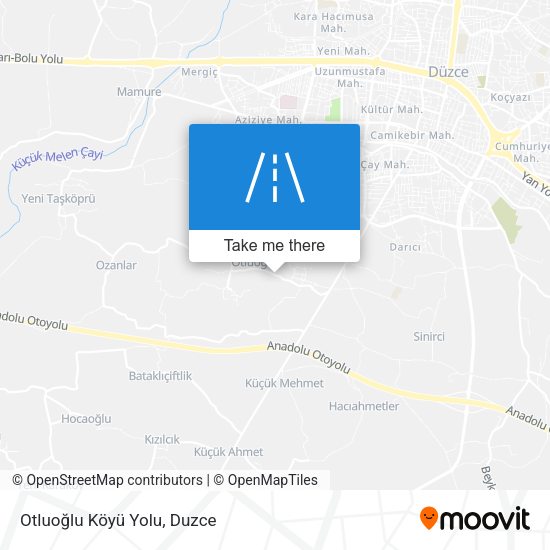 Otluoğlu Köyü Yolu map
