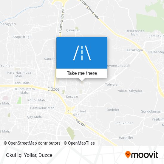 Okul İçi Yollar map