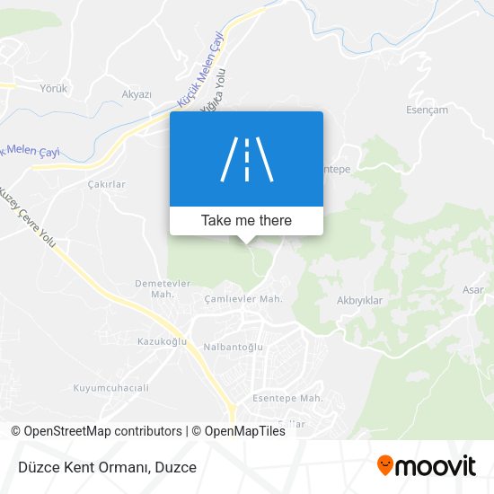 Düzce Kent Ormanı map