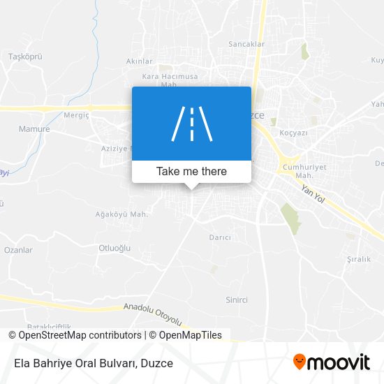 Ela Bahriye Oral Bulvarı map