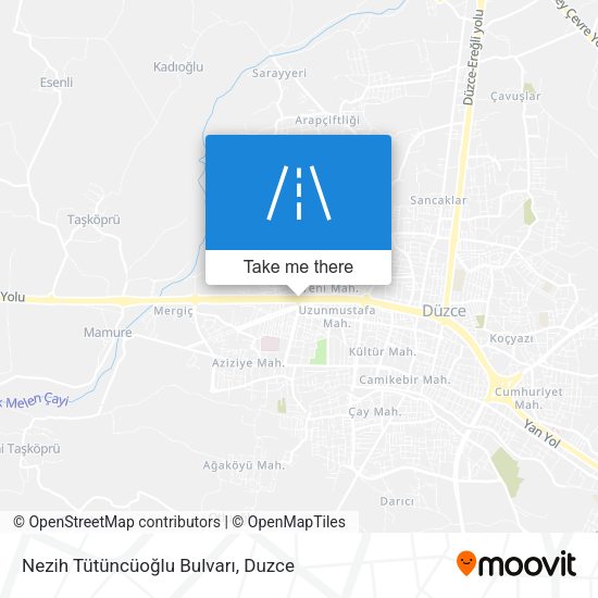 Nezih Tütüncüoğlu Bulvarı map
