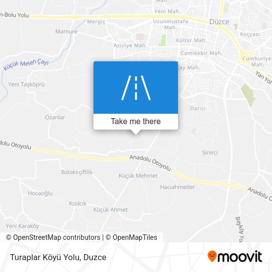Turaplar Köyü Yolu map