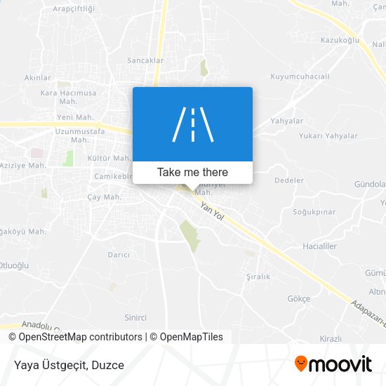 Yaya Üstgeçit map