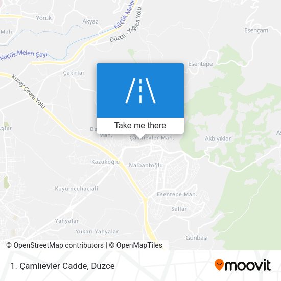 1. Çamlıevler Cadde map