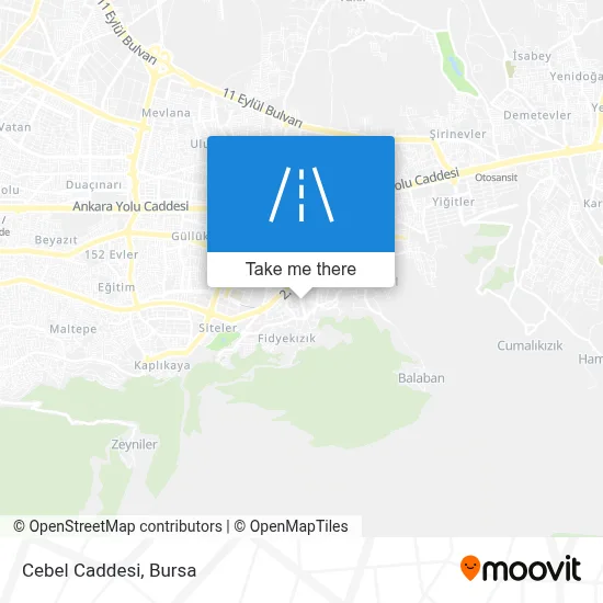 Cebel Caddesi map