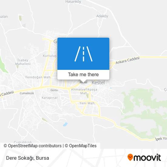 Dere Sokağı map