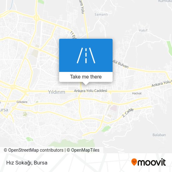 Hız Sokağı map