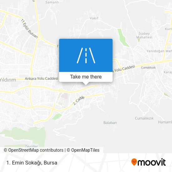 1. Emin Sokağı map