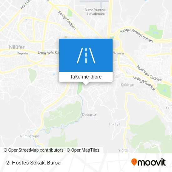 2. Hostes Sokak map