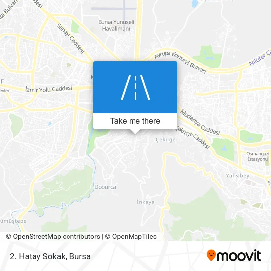 2. Hatay Sokak map