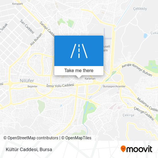 Kültür Caddesi map