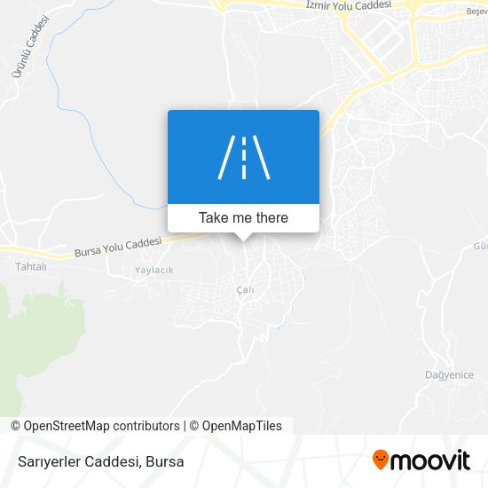 Sarıyerler Caddesi map