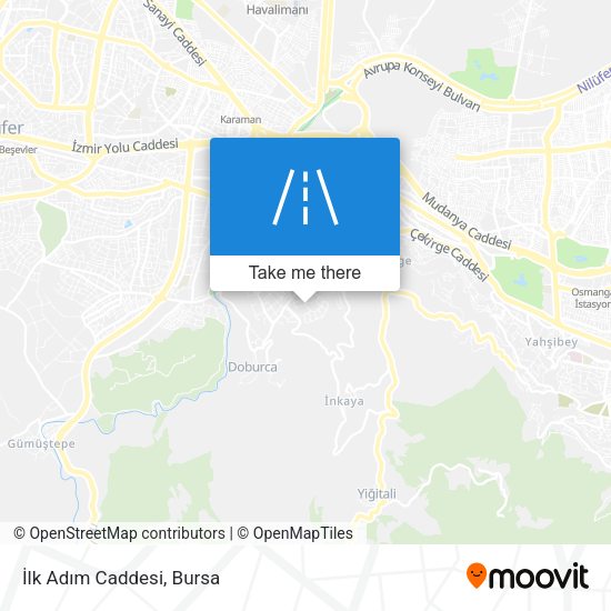 İlk Adım Caddesi map