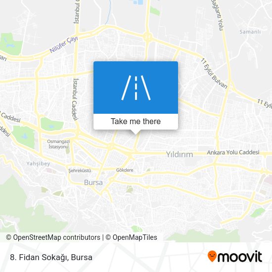 8. Fidan Sokağı map