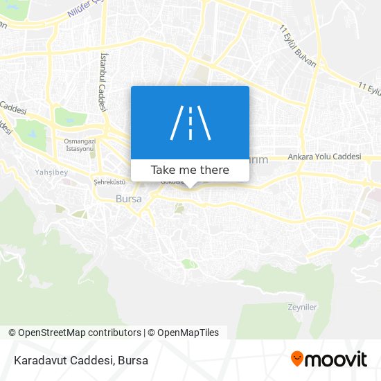 Karadavut Caddesi map