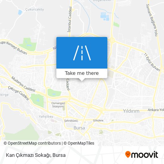 Kan Çıkmazı Sokağı map